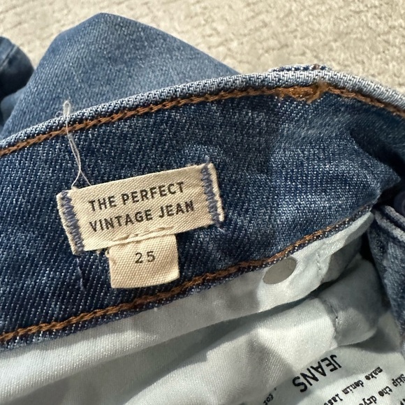 Madewell Perfect Vintage Straight Leg Jean: Crossover Edition, EUC 25 - Picture 3 of 7